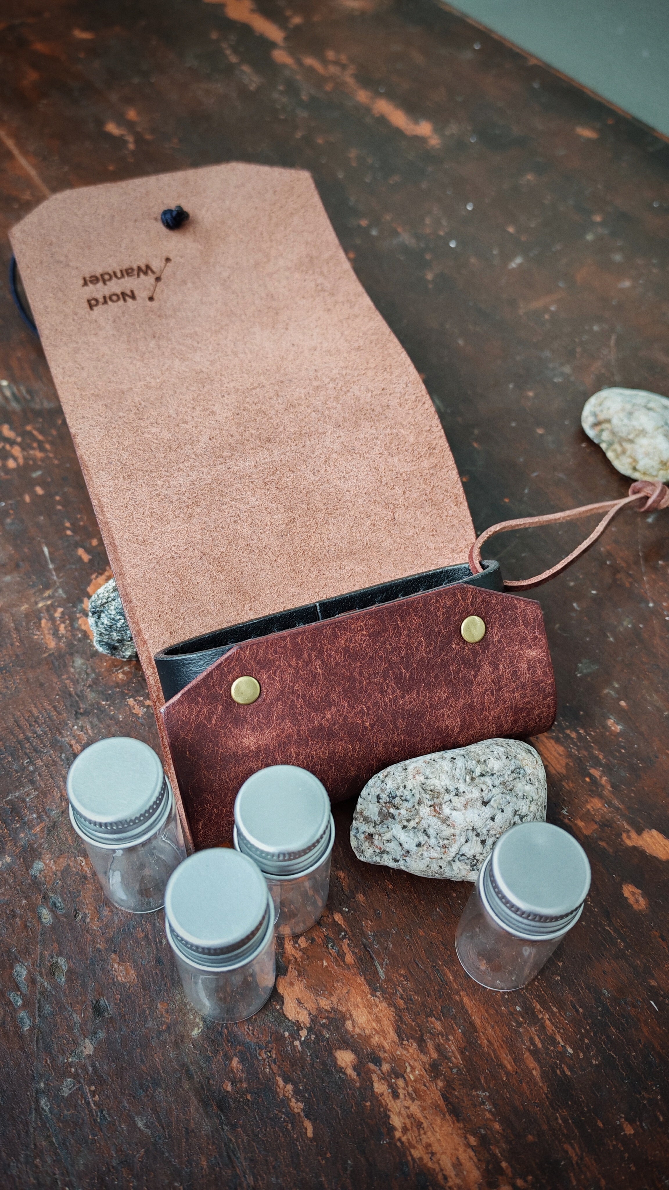 Leather Spice Pouch