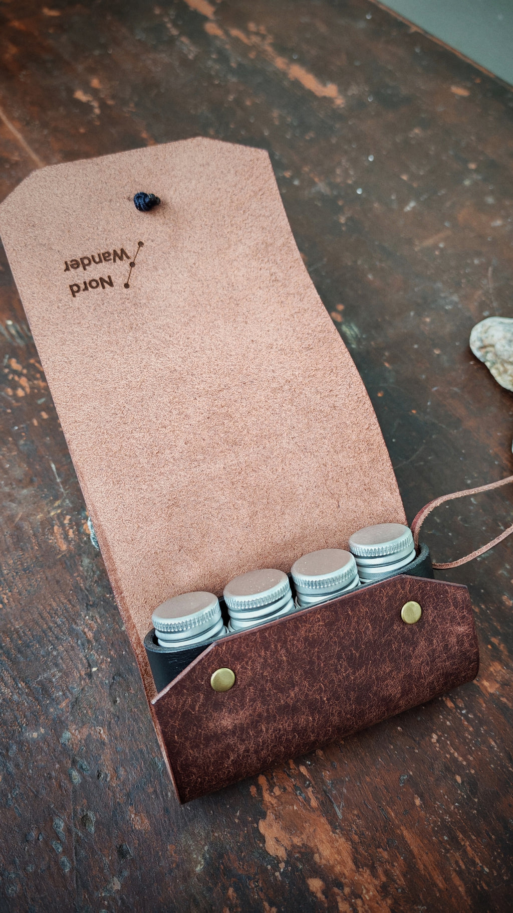 Leather Spice Pouch