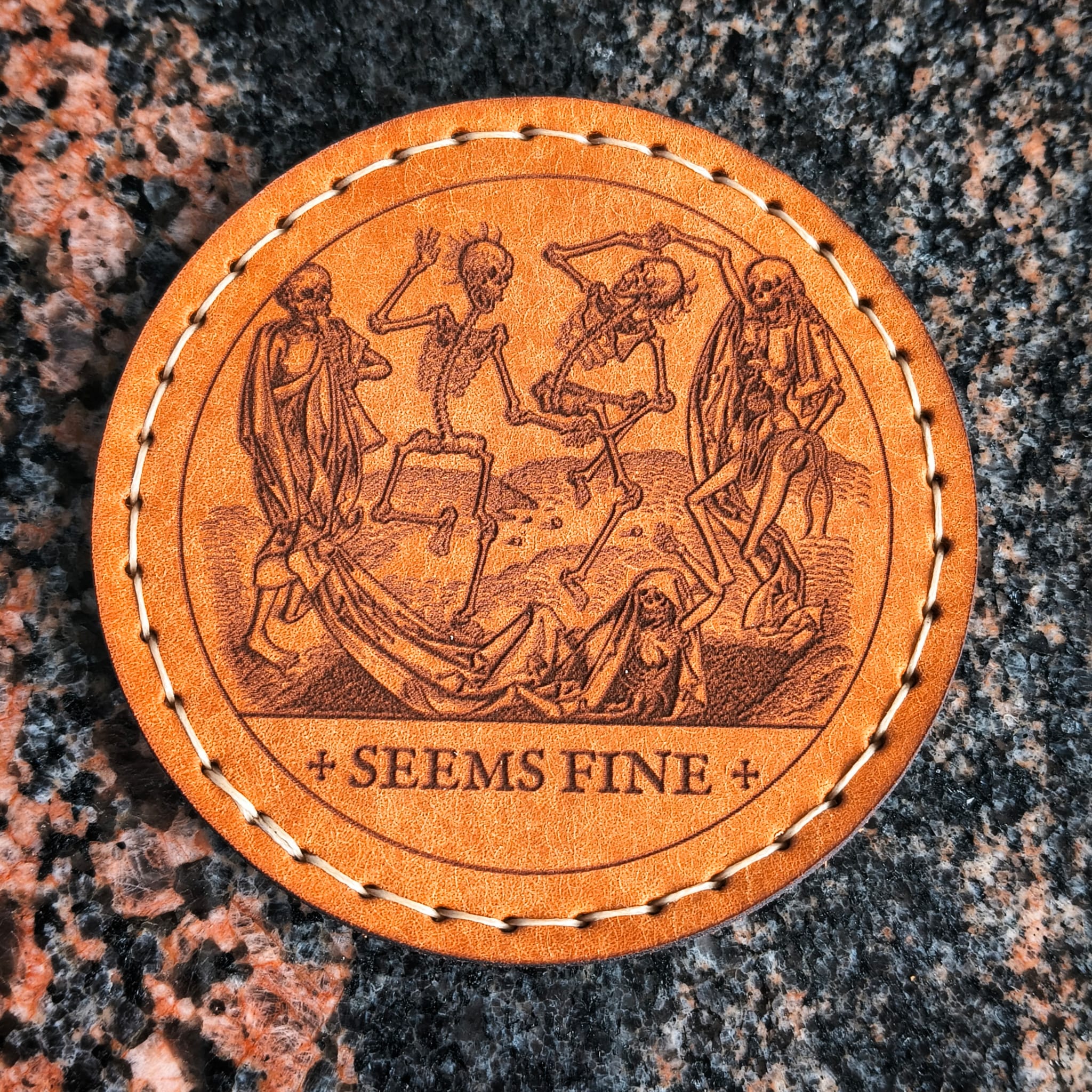 Medieval Leather Patch
