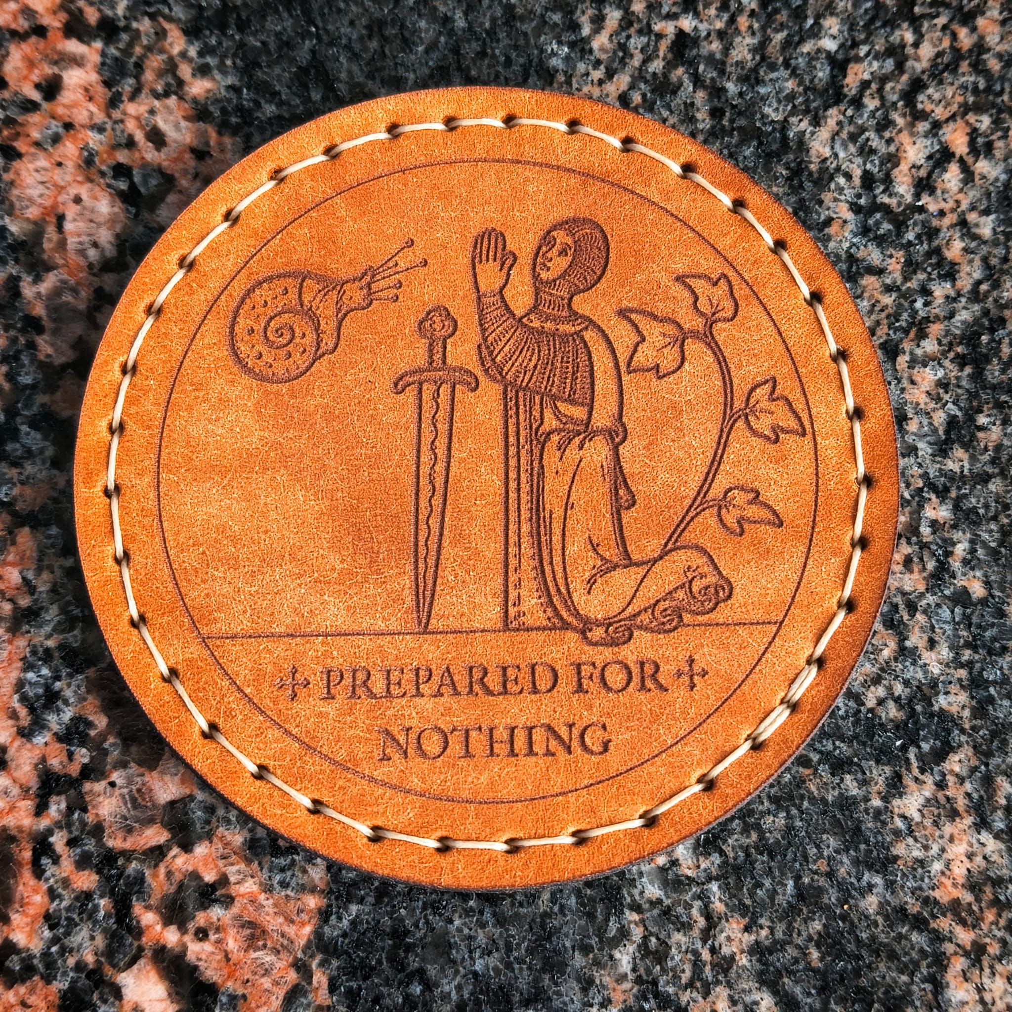 Medieval Leather Patch