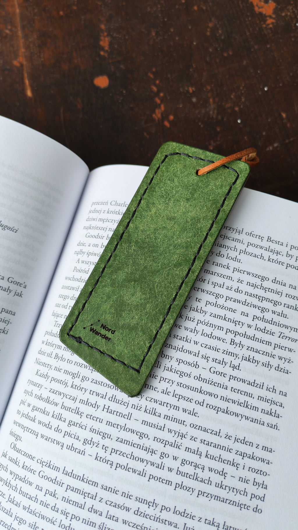 Bookmark – Handmade Nordic Leather Bookmark