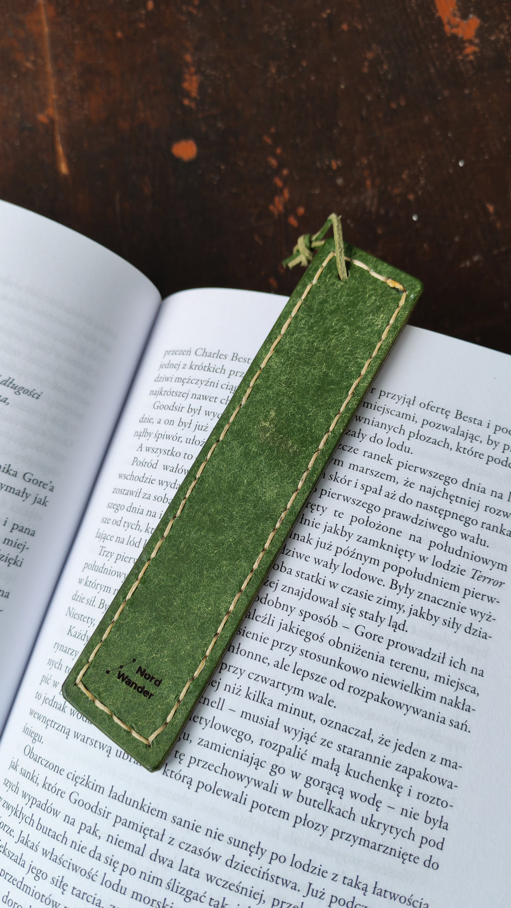 Bookmark – Handmade Nordic Leather Bookmark