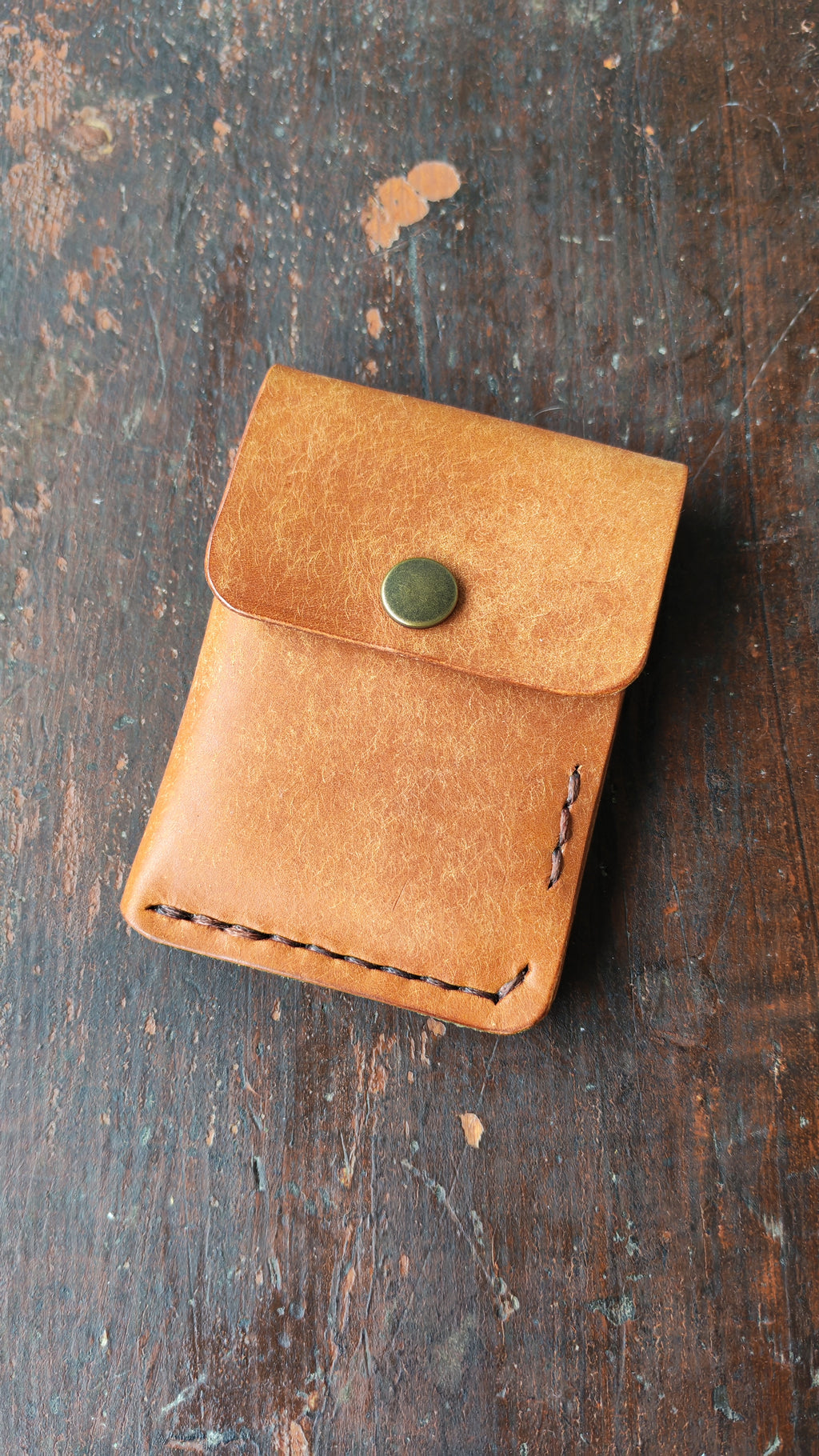 Alnilam – Handmade Full-Grain Leather Card Holder