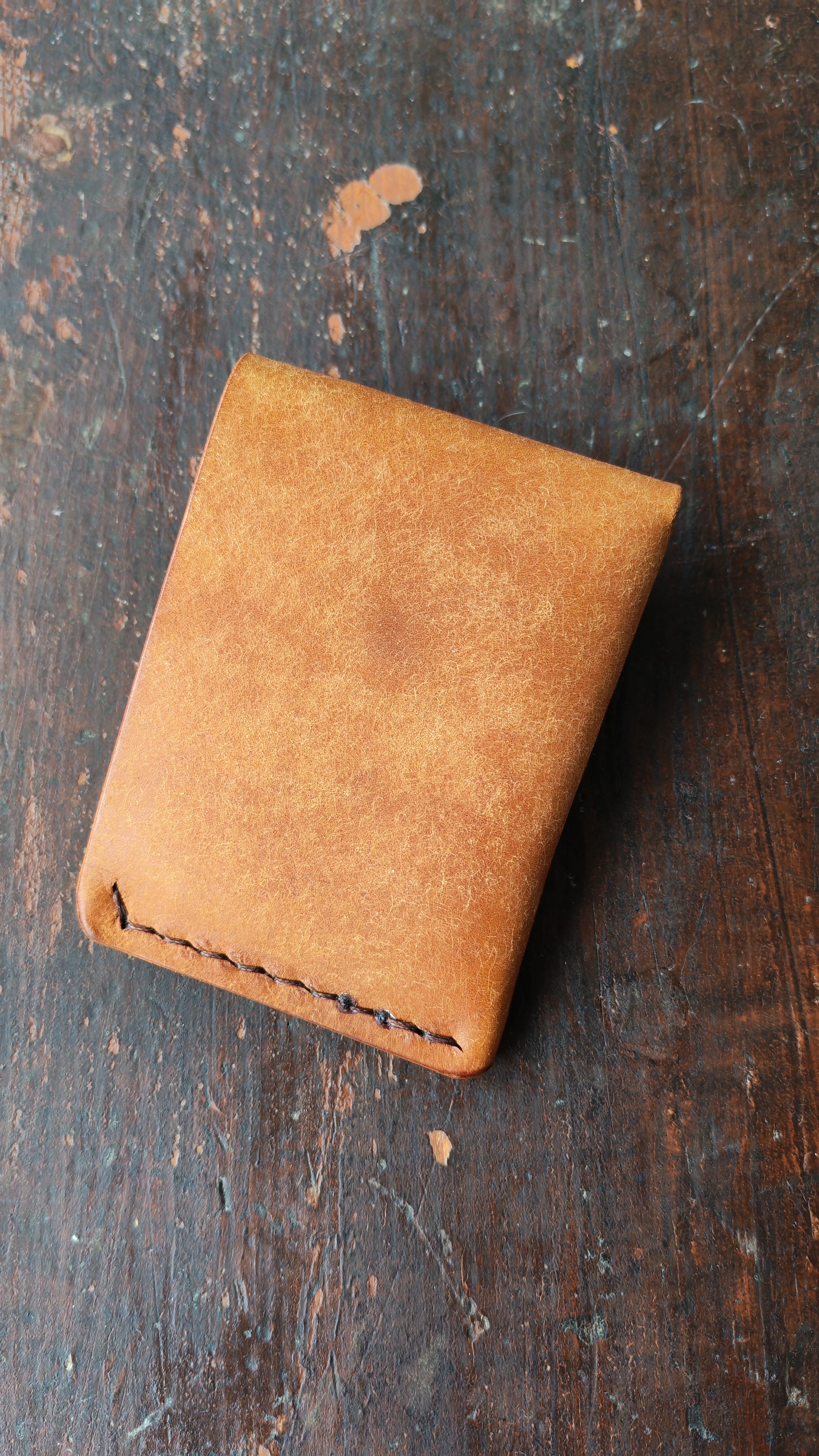 Alnilam – Handmade Full-Grain Leather Card Holder