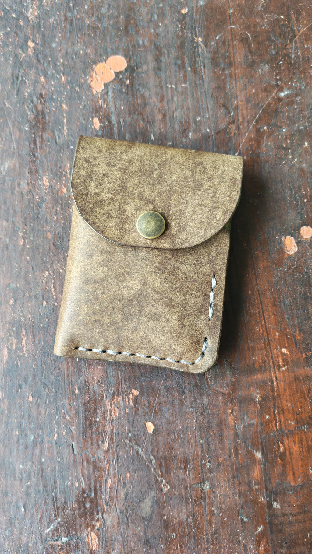 Alnilam – Handmade Full-Grain Leather Card Holder
