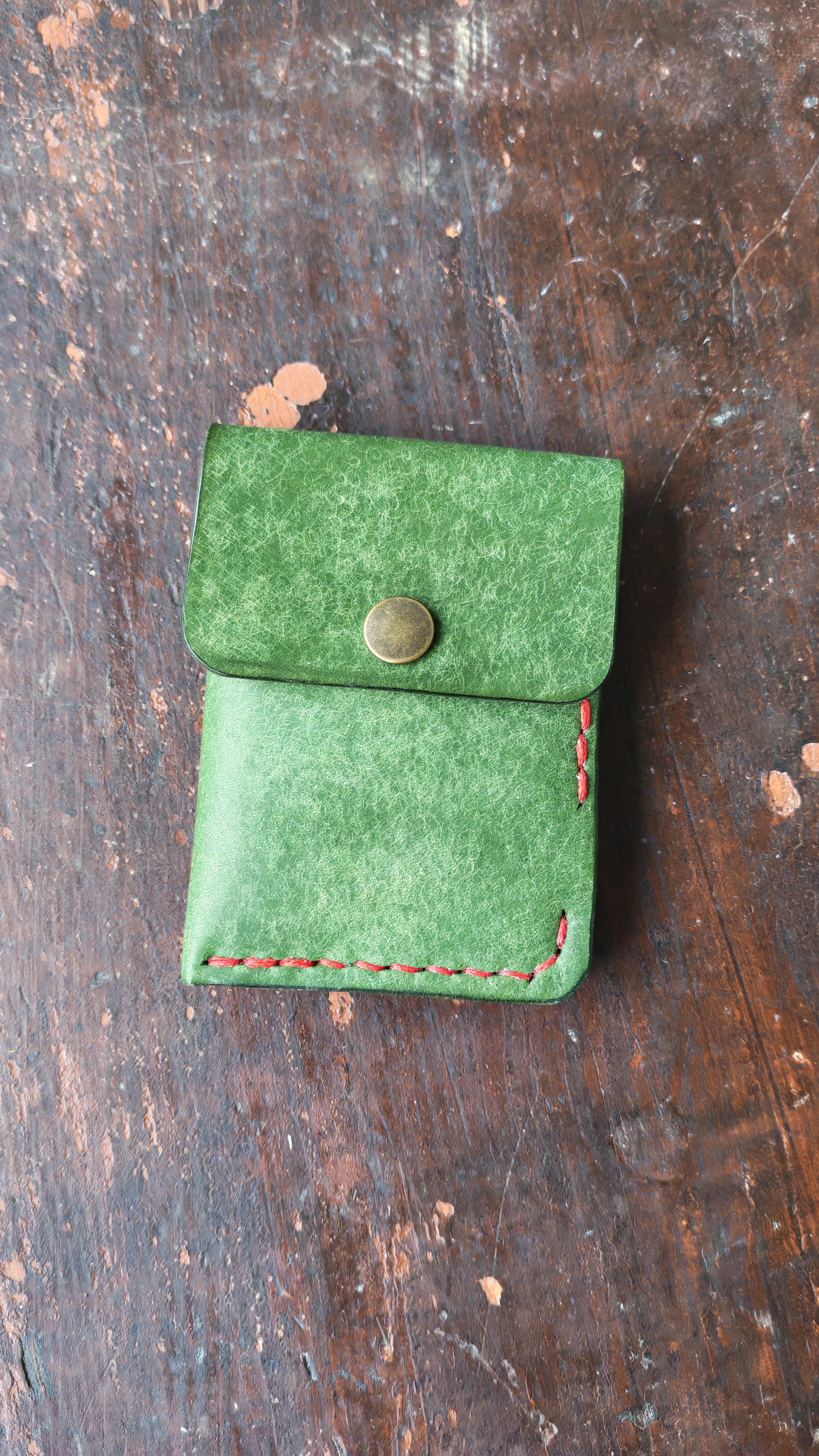 Alnilam – Handmade Full-Grain Leather Card Holder
