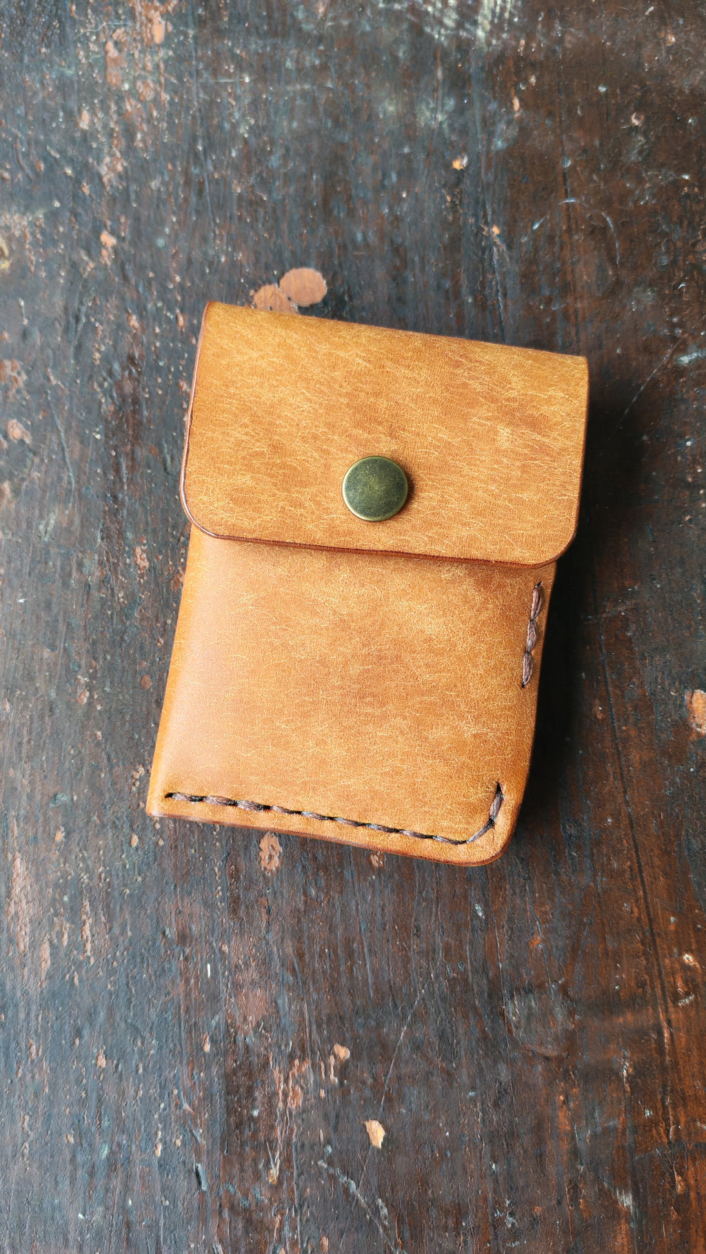 Alnilam – Handmade Full-Grain Leather Card Holder