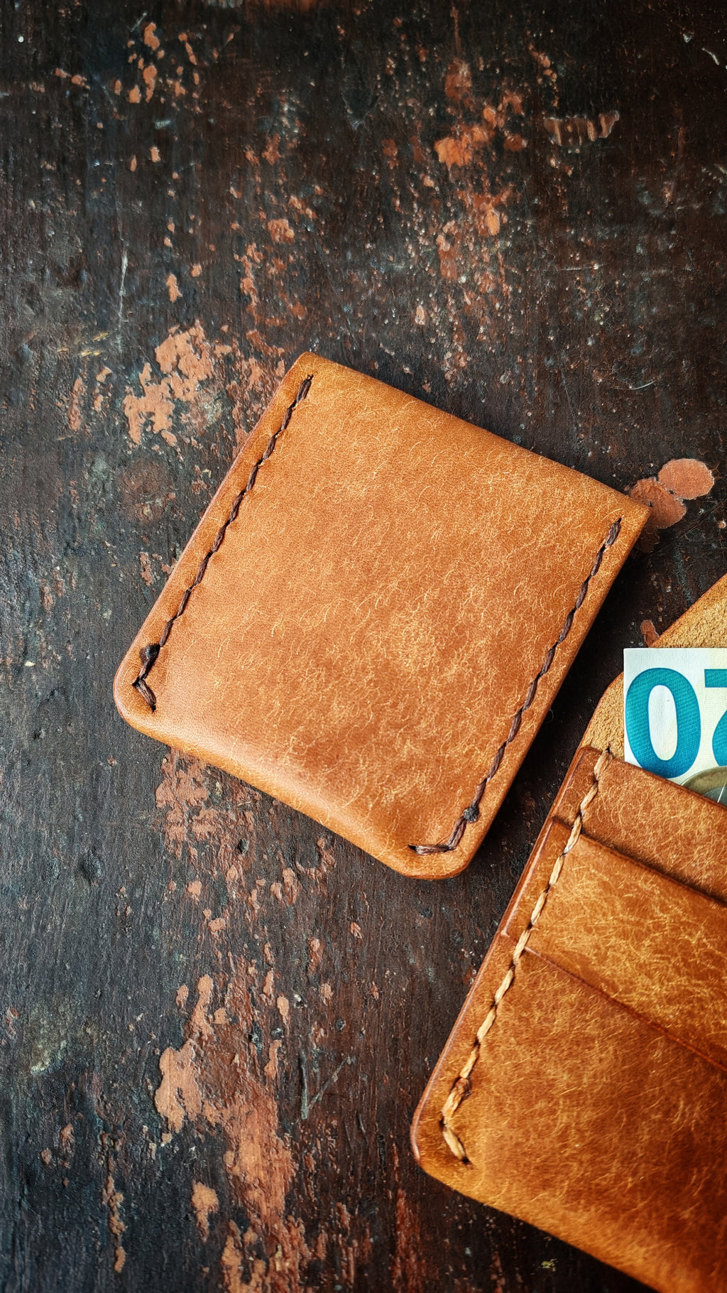 Tabit – Handgefertigtes Leder-Geldetui