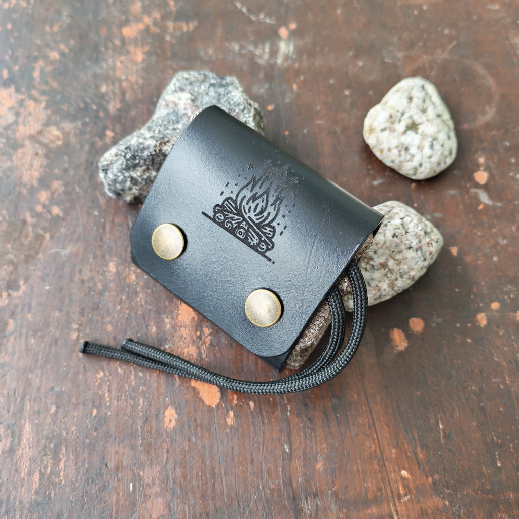 Foldable Leather Belt Pouch