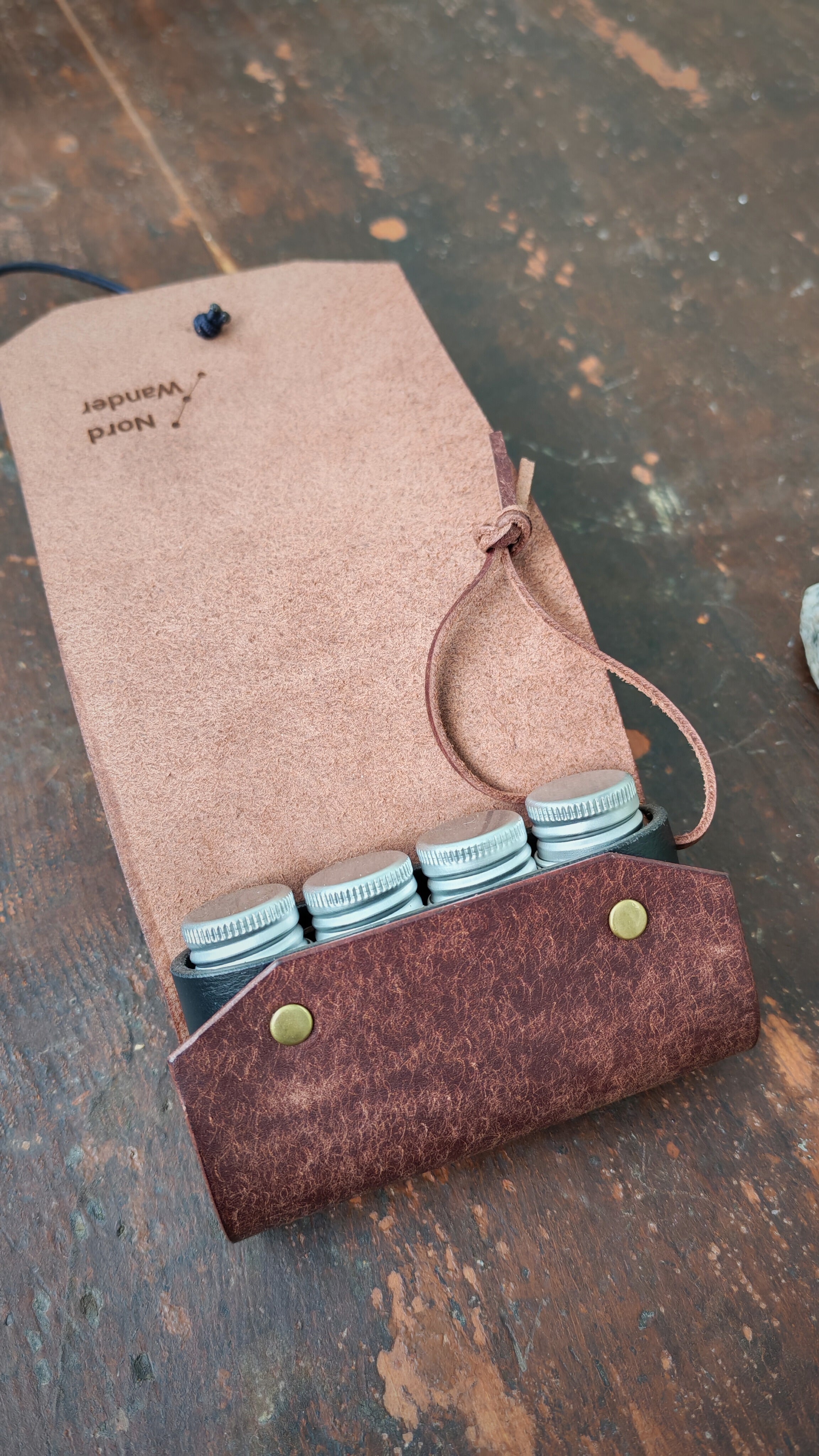 Leather Spice Pouch