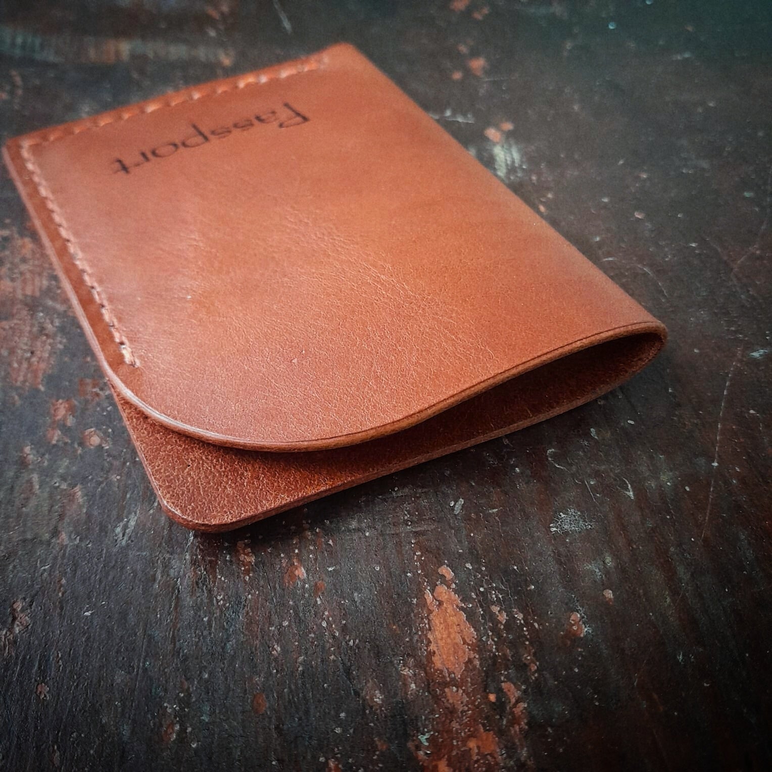Passhülle – Maßgefertigte Reisebrieftasche aus Leder